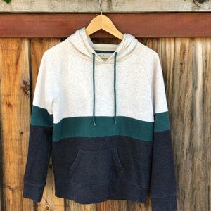 Green and White Hoodie